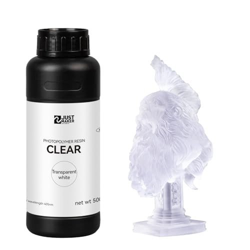 Clear High-Transparency 3D Printer Resin - 500G