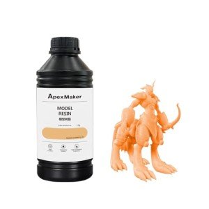 ApexMaker Low Odor Orange 3D Printer Resin 1kg