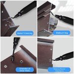 11-Piece High-Speed Steel Deburring Tool Set