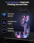 Tri-Color Silk PLA Filament 1.75mm 1Kg