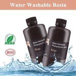 ELEGOO 405nm Water Washable 3D Printer Resin - 1000g