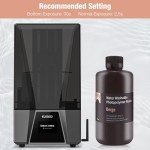 ELEGOO 405nm Water Washable 3D Printer Resin - 1000g