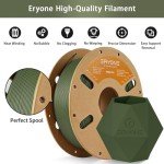 Olive Green Matte PLA Filament 1.75mm 1kg