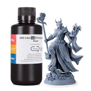 ELEGOO 3D Printer ABS-Like Resin 500g, Grey