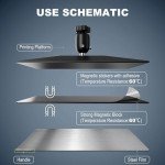 ALadrs Flexible Building Plate for ELEGOO Saturn