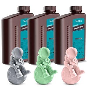 SUNLU Fast Curing 3D Printer Resin Bundle
