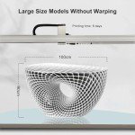 YOUSU 1.75mm ABS+ White Filament 1KG Spool