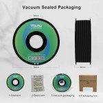 YOUSU 1.75mm ABS+ White Filament 1KG Spool