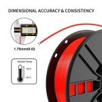 Red ABS 1.75mm Filament for 3D Printers