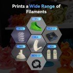 FLASHFORGE AD5M 3D Printer with Auto Calibration