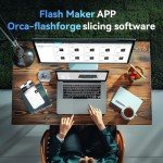 FLASHFORGE AD5M 3D Printer with Auto Calibration