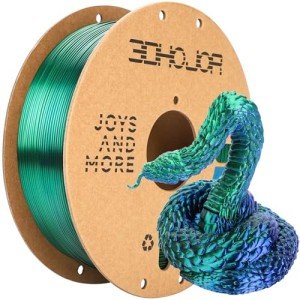Silk PLA Filament 1.75mm Dual Color - 1KG Spool