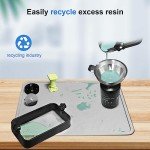 YOOPAI Stainless Steel Funnel & Silicone Mat Kit