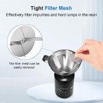 YOOPAI Stainless Steel Funnel & Silicone Mat Kit