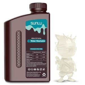 SUNLU Fast Curing Water Washable 3D Printer Resin