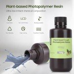 Plant-Based Low Odor 3D Printer Resin - Grey