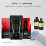 Plant-Based Low Odor 3D Printer Resin - Grey