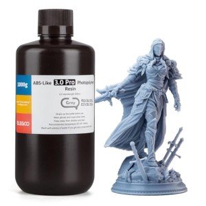 ELEGOO 3D Printing ABS-Like Resin, 1kg Grey