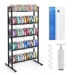 5-Tier Metal 3D Printer Filament Storage Rack