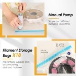 5-Tier Metal 3D Printer Filament Storage Rack