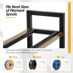 5-Tier Metal 3D Printer Filament Storage Rack