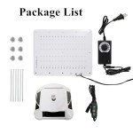 48W UV Light for Resin Curing & Rotating Stand