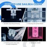 SAILSEA High Clear Low Odor 3D Printing Resin