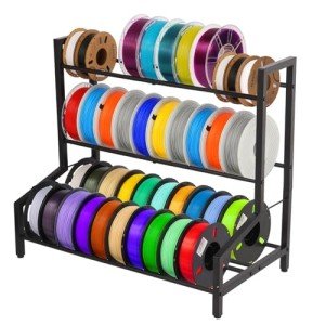 EnigmaSoul Heavy-Duty 3-Tier Filament Storage Rack