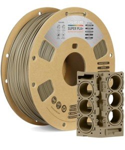 OVERTURE Super PLA+ Filament 1.75mm - Light Brown