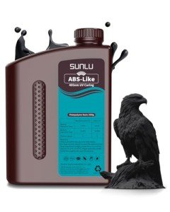 SUNLU 2000G Black ABS-Like 3D Printer Resin