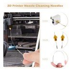 4-Piece 3D Printer Nozzle Tool Set with Wrenches