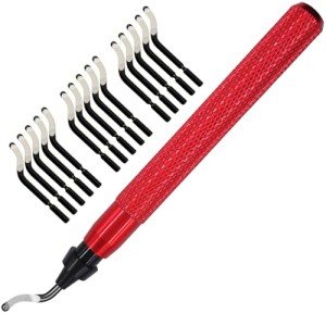 Deburring Tool Set with 15 High-Speed Blades