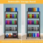 5-Tier Metal Filament Storage Rack for 3D Printing