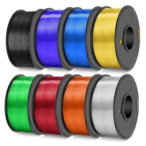 TECBEARS 1.75mm PETG Filament Bundle - 8 Rolls