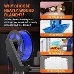 TECBEARS 1.75mm PETG Filament Bundle - 8 Rolls