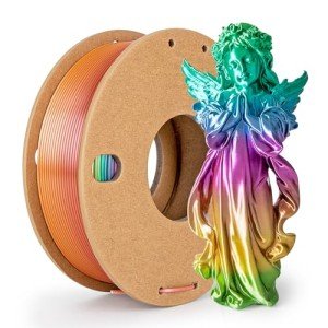 Rainbow Silk PLA Filament 1.75mm for 3D Printing