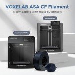 Voxalab 1.75mm Carbon Fiber ASA Filament Spool