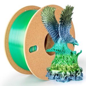 Silk Rainbow PLA Filament 1.75mm - 500g Spool