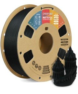 OVERTURE 1.75mm Carbon Fiber PLA Filament 1kg