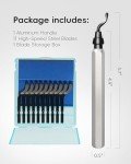 11-Blade Deburring Tool for 3D Printing