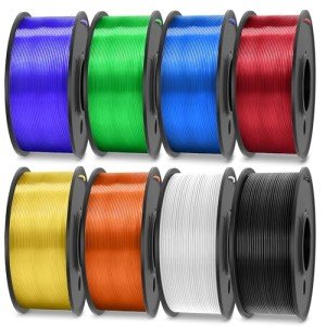 TECBEARS 3D Printer Filament 1.75mm, 2kg Total