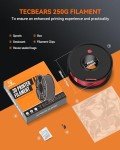 TECBEARS 3D Printer Filament 1.75mm, 2kg Total