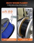 TECBEARS 3D Printer Filament 1.75mm, 2kg Total