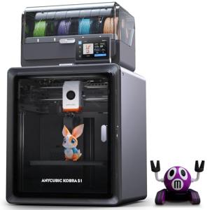 Anycubic Kobra S1 Combo 3D Printer with Multicolor