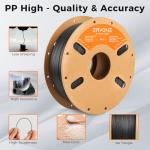 Polypropylene Carbon Fiber Filament 1.75mm 700g Black