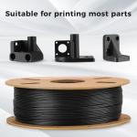 Polypropylene Carbon Fiber Filament 1.75mm 700g Black