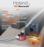 Maxiwatt 2025 24V 50W Hotend for 3D Printers