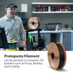 Protopasta Carbon Fiber PLA Filament 1.75mm 500g