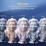 JustMaker Matte Texture 3D Printer Resin, 1KG