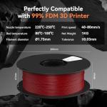 Kexcelled 1.75mm Lavender ABS Filament 1kg Spool